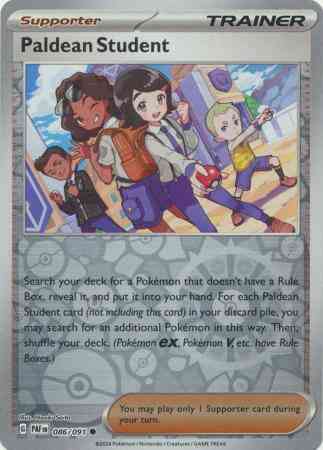 Paldean Student - 086/091 - Common [sv045-086] [Reverse Holo]