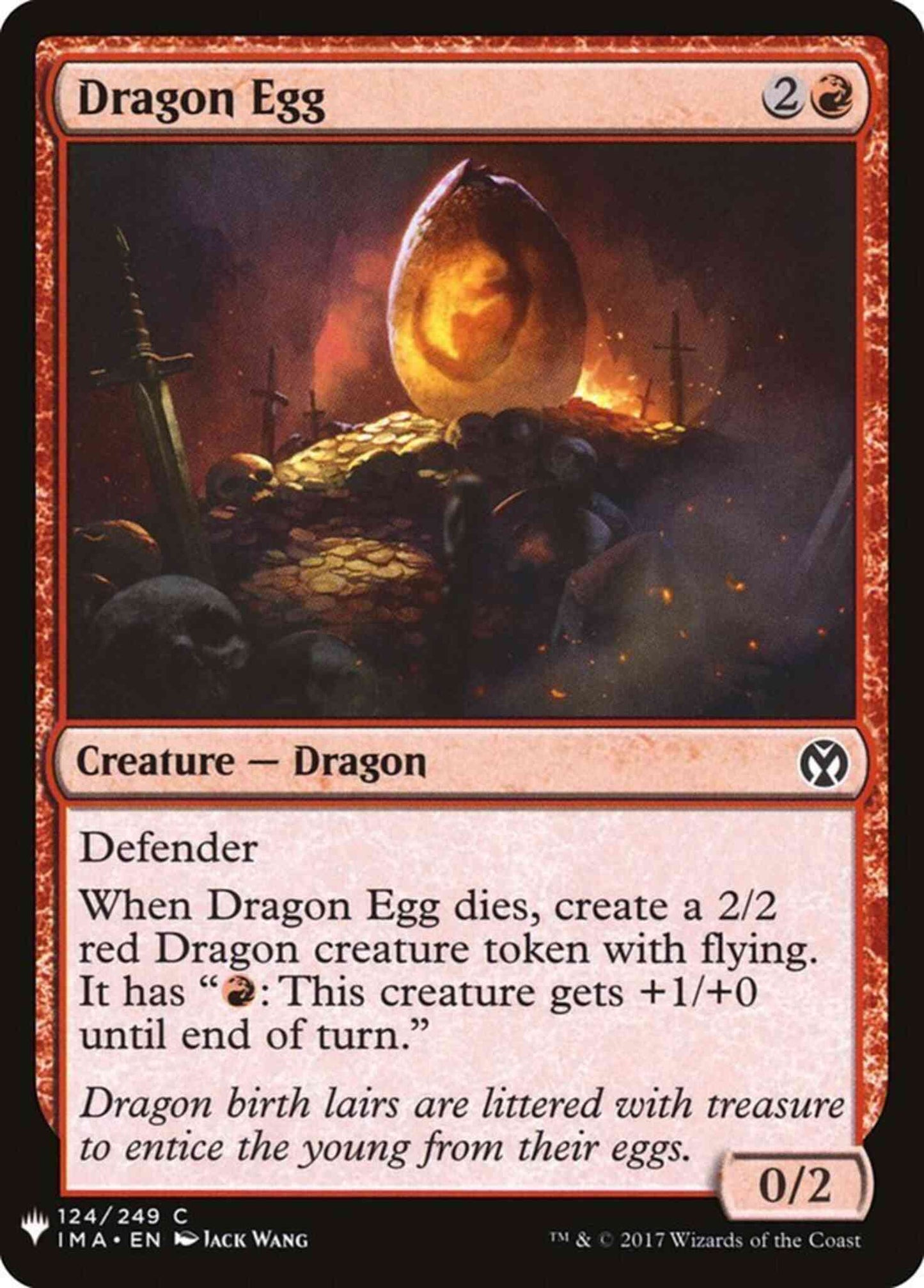 Dragon Egg [IMA-124] [The List] [Non-Foil]