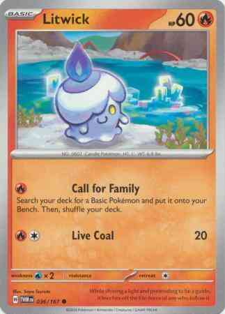 Litwick - 036/167 - Common [sv06-036] [Non-Holo]