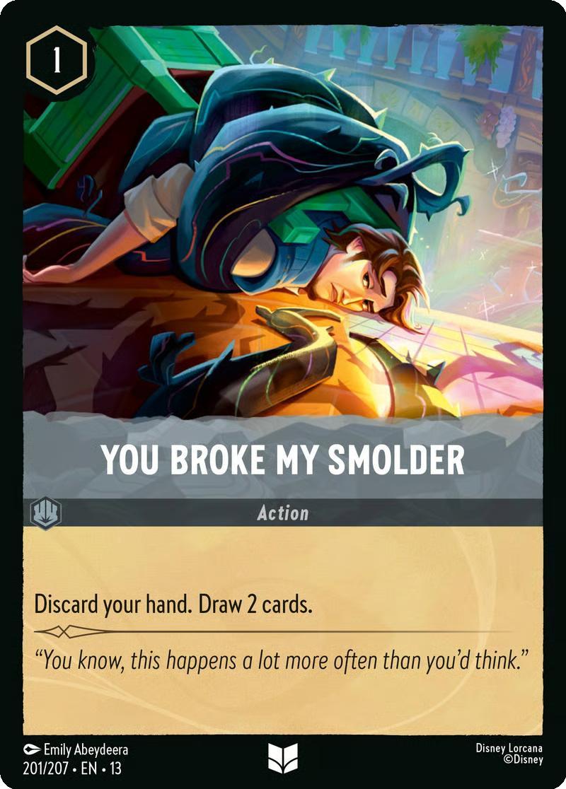 You Broke My Smolder - 201/204 [Attack of the Vine!] [Non-Foil]
