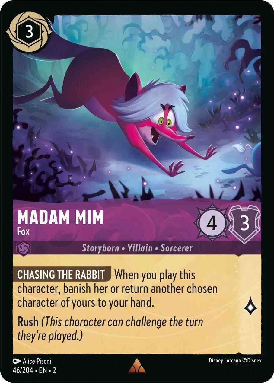 Madam Mim - Fox - 46/204 [Rise Of The Floodborn] [Cold Foil]