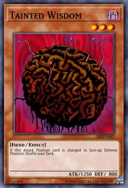 Tainted Wisdom - MRD-081 - Common - 1st Edition