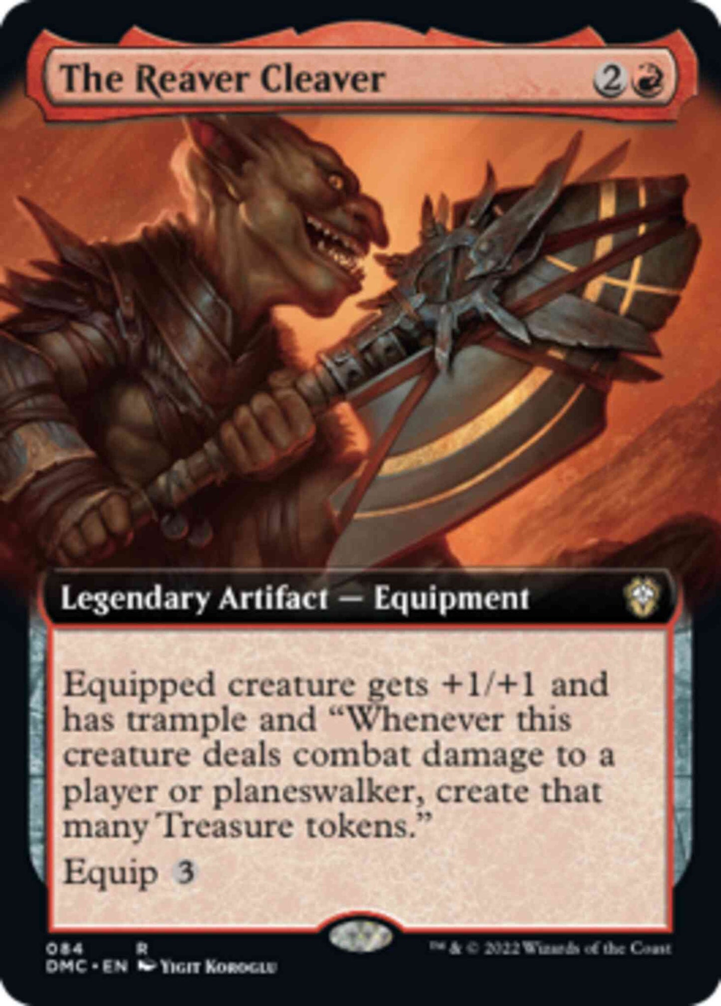 The Reaver Cleaver [84] [Extended Art] [Dominaria United: Commander] [Non-Foil]