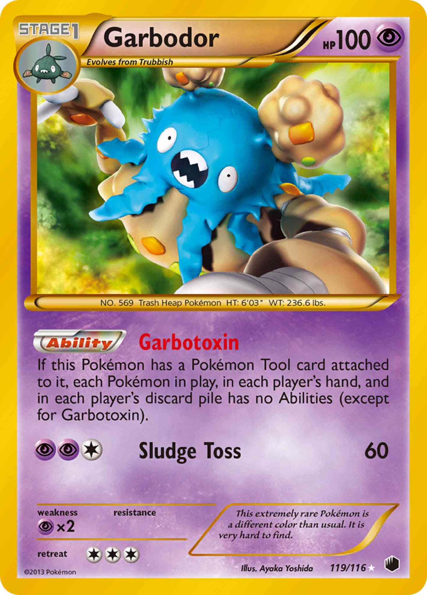 Garbodor - 119/116 - Rare Holo [bw9-119] [Holo]