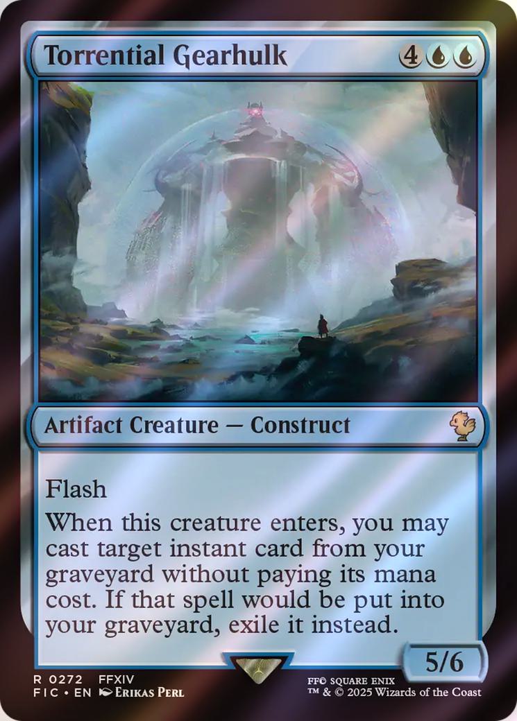Torrential Gearhulk [272] [FINAL FANTASY: Commander] [Surge Foil]