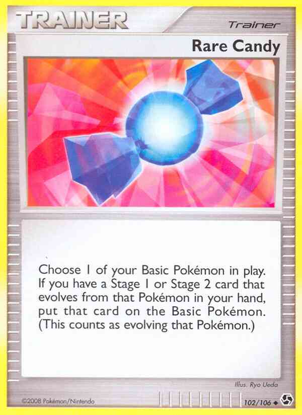 Rare Candy - 102/106 - Uncommon [dp4-102] [Reverse Holo]