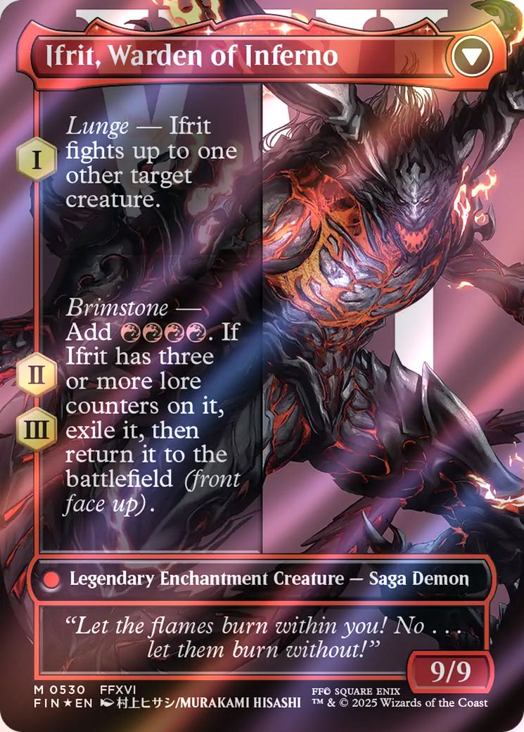 Clive, Ifrit's Dominant // Ifrit, Warden of Inferno [530
