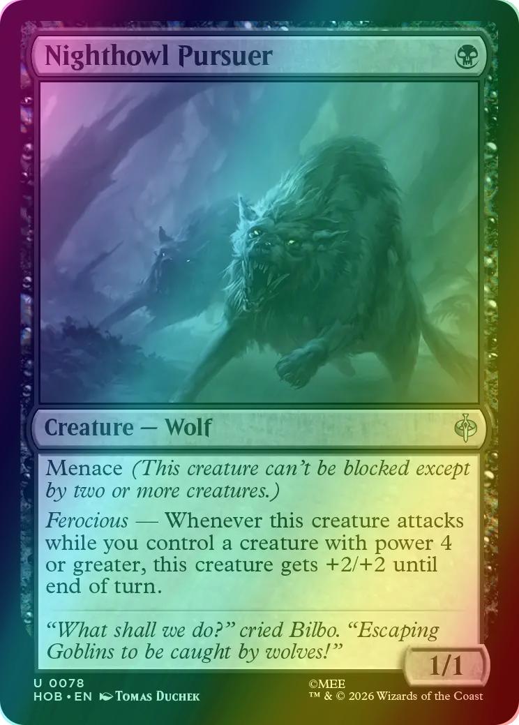 Nighthowl Pursuer [78] [The Hobbit] [Foil]