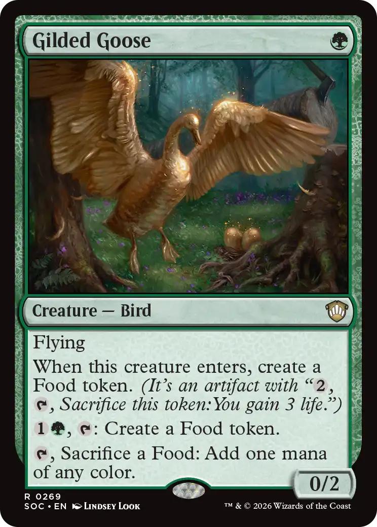 Gilded Goose [269] [Secrets of Strixhaven: Commander] [Non-Foil]