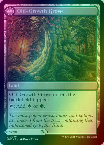 Revitalizing Repast // Old-Growth Grove [256] [Modern Horizons 3] [Foil]