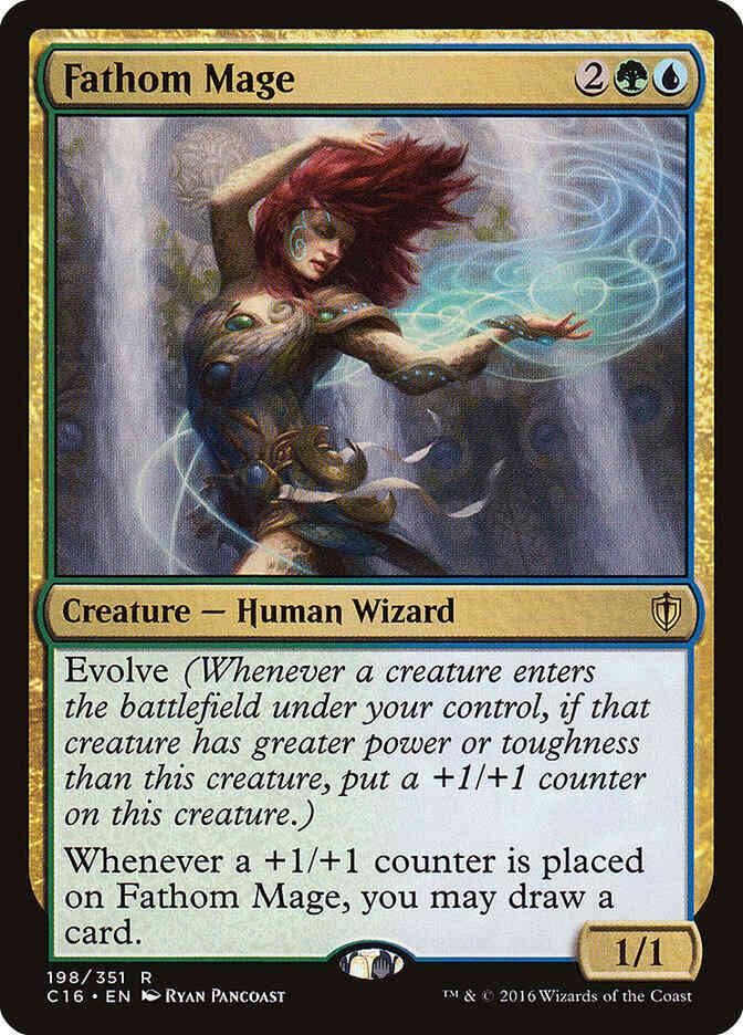 Fathom Mage [198] [Commander 2016] [Non-Foil]