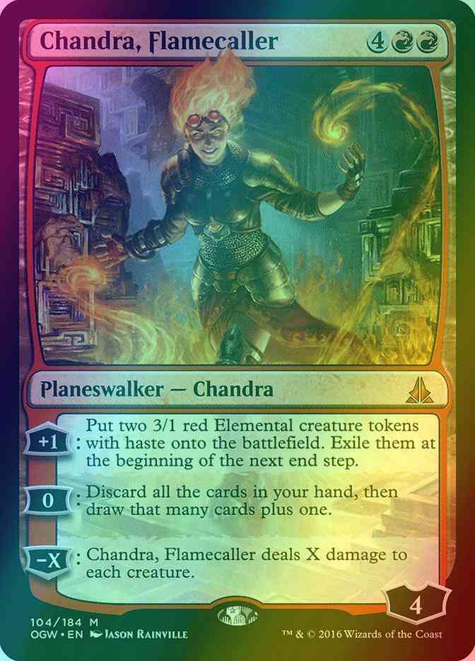 Chandra, Flamecaller [104] [Oath of the Gatewatch] [Foil]