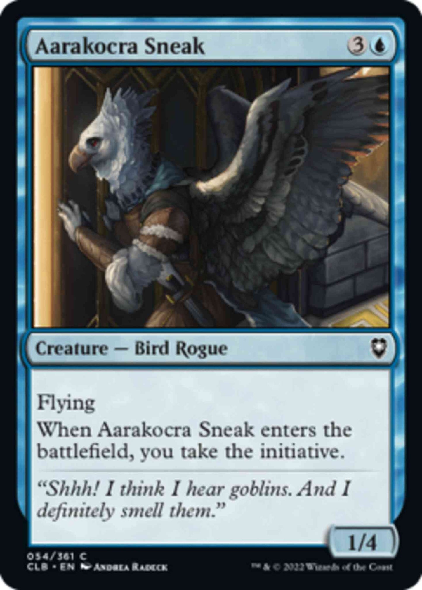 Aarakocra Sneak [54] [Commander Legends: Battle for Baldur's Gate] [Non-Foil]