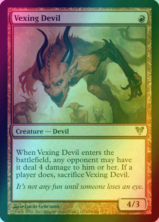 Vexing Devil [164] [Avacyn Restored] [Foil]