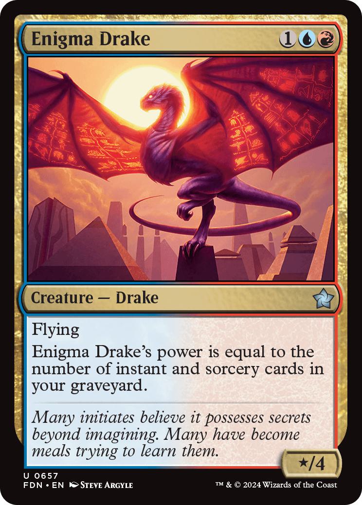 Enigma Drake [657] [Foundations] [Non-Foil]