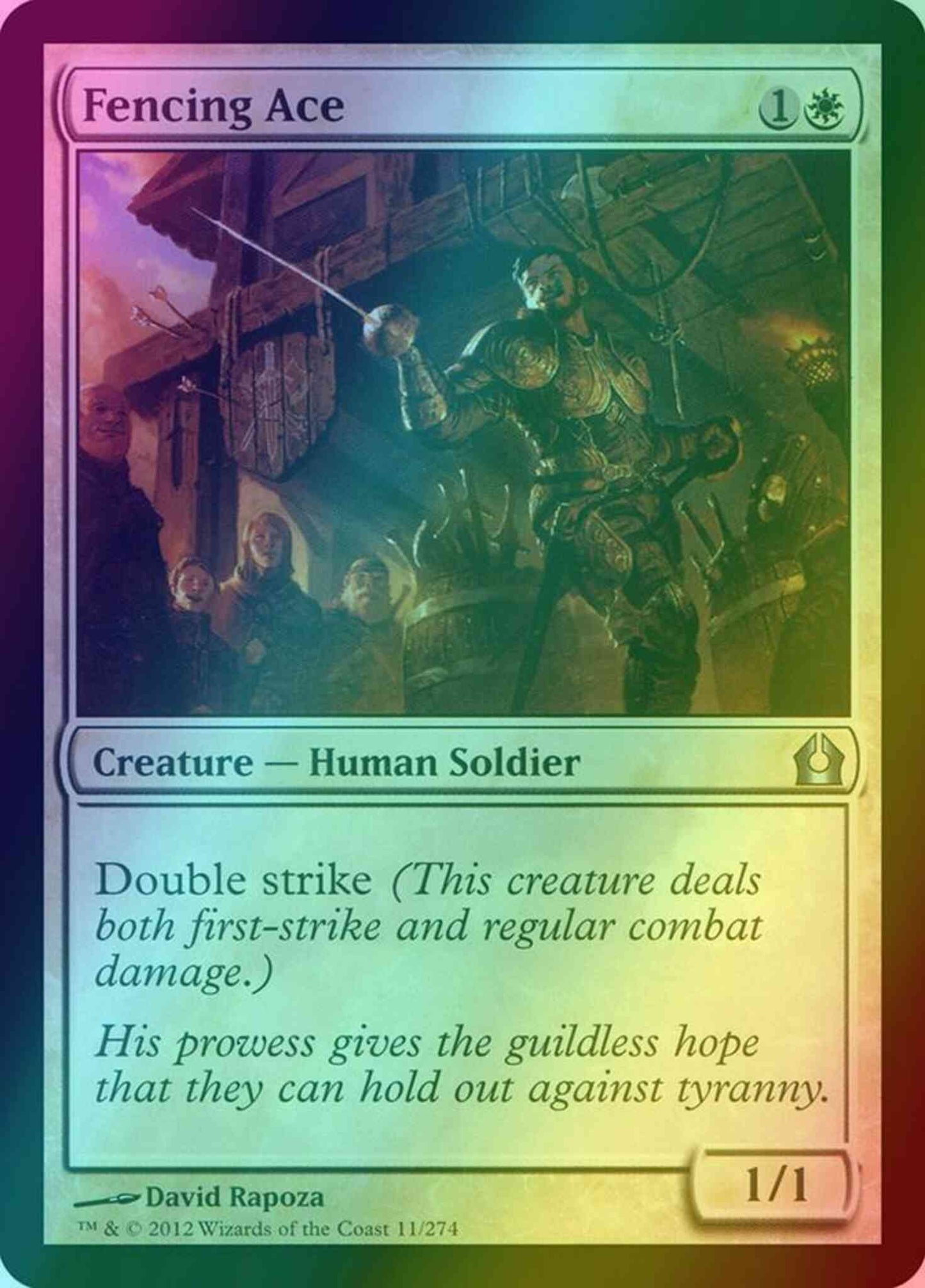 Fencing Ace [11] [Return To Ravnica] [Foil]
