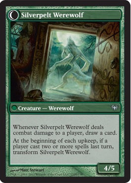 Lambholt Elder // Silverpelt Werewolf [122] [Dark Ascension] [Non-Foil]