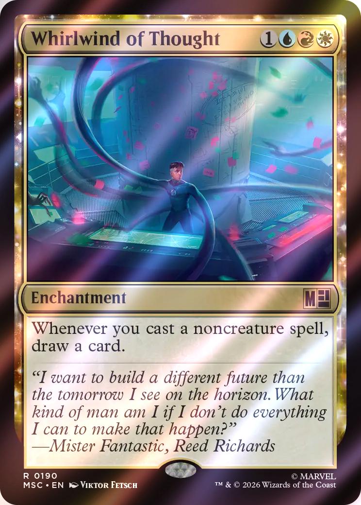 Whirlwind of Thought [190] [Marvel Super Heroes: Commander] [Surge Foil]