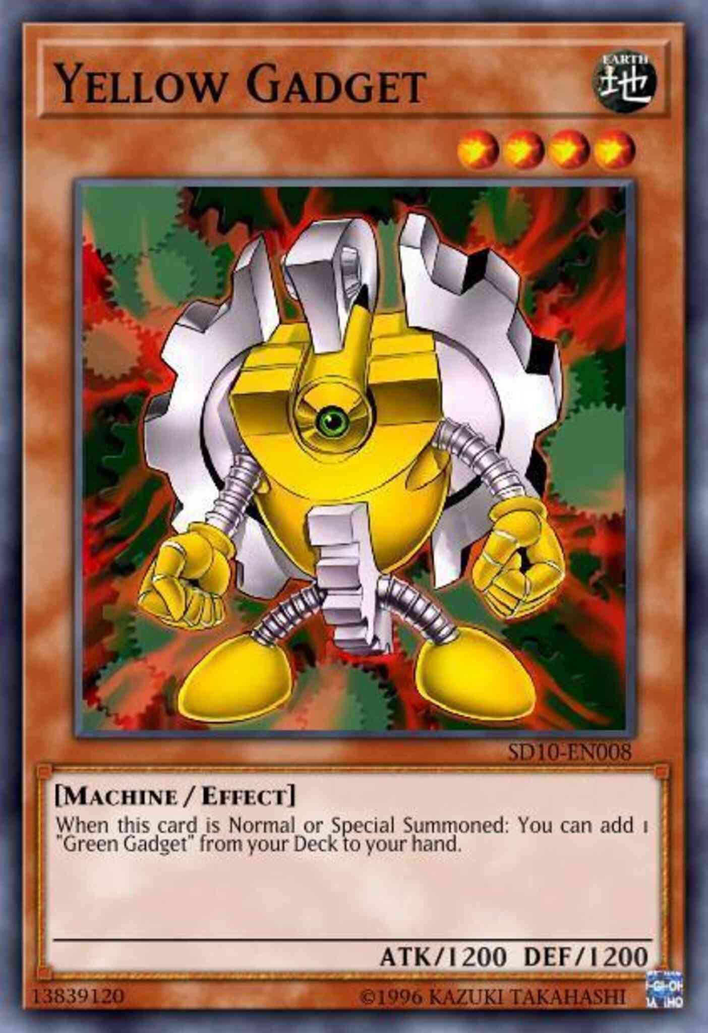 Yellow Gadget - SD10-EN008 - Common - Unlimited