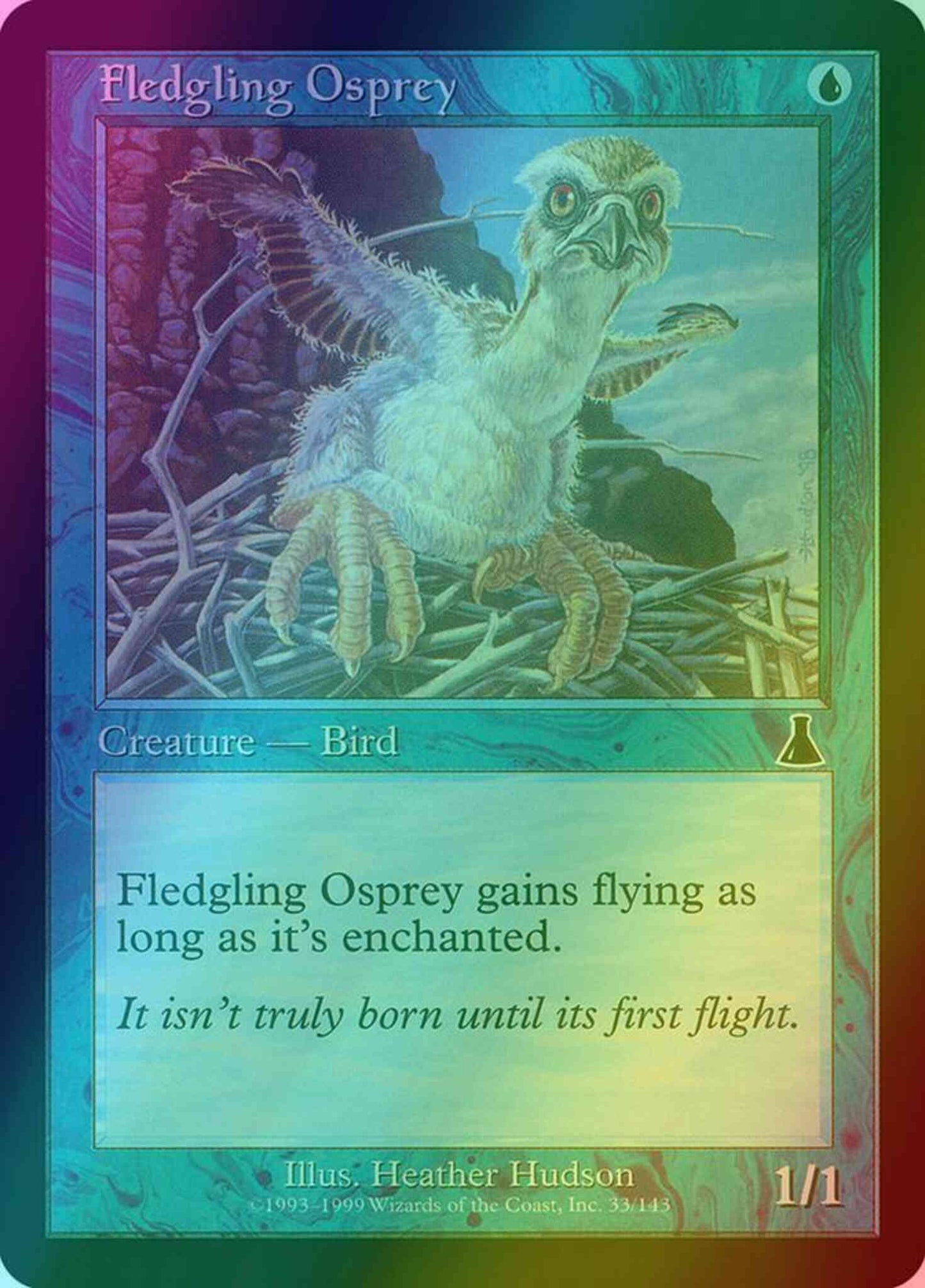 Fledgling Osprey [33] [Urza's Destiny] [Foil]