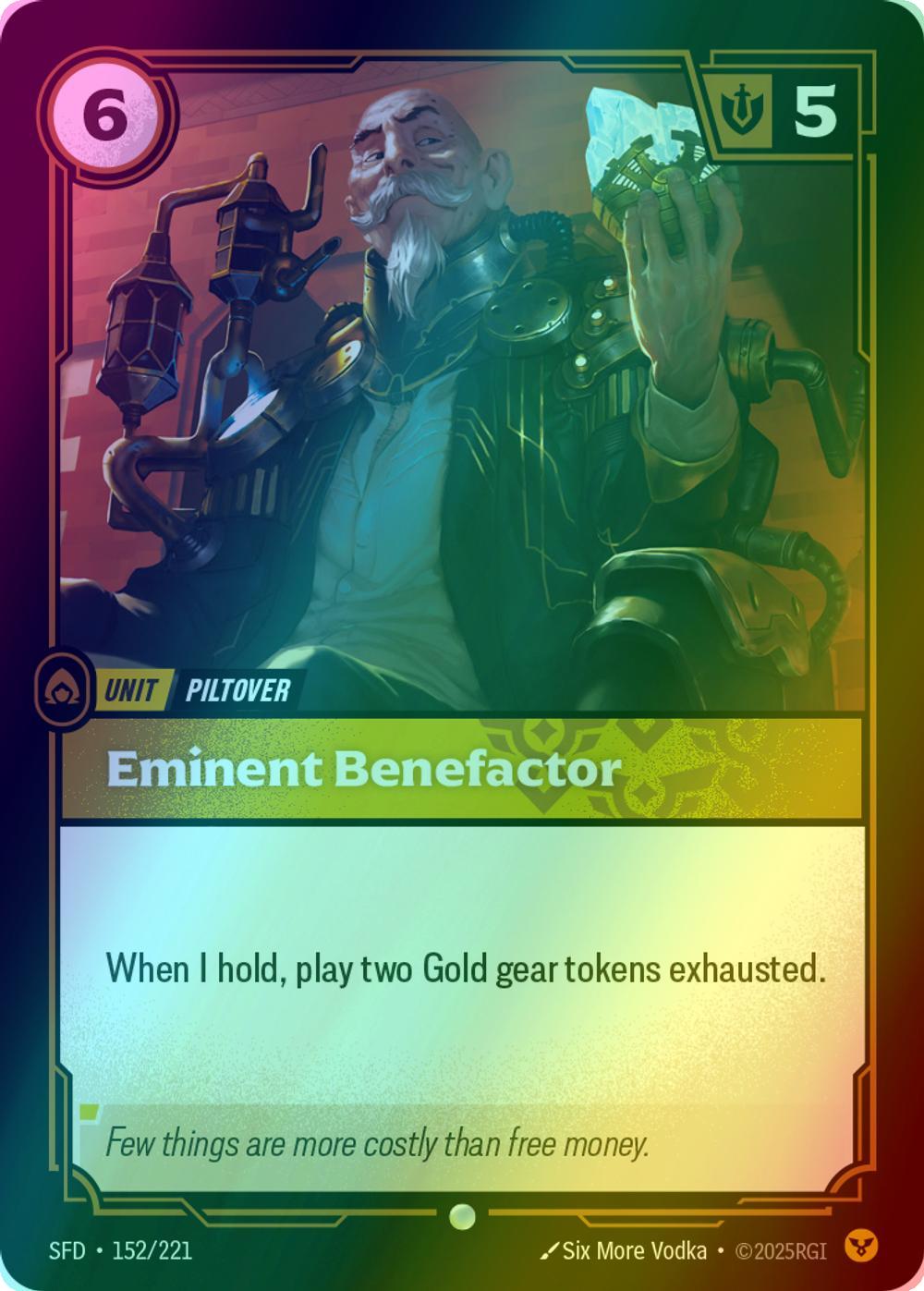 Eminent Benefactor - 152/221 [Spiritforged] [Foil]