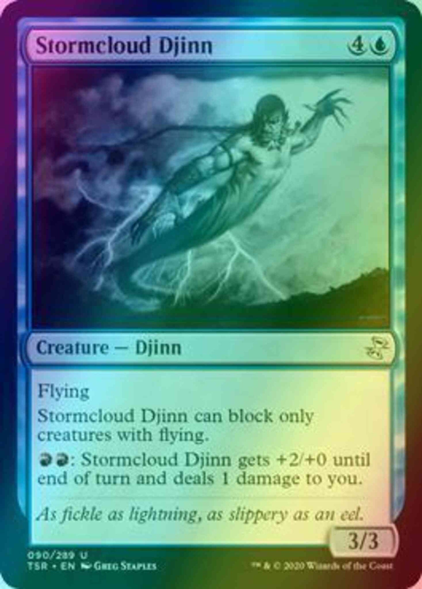 Stormcloud Djinn [90] [Time Spiral Remastered] [Foil]