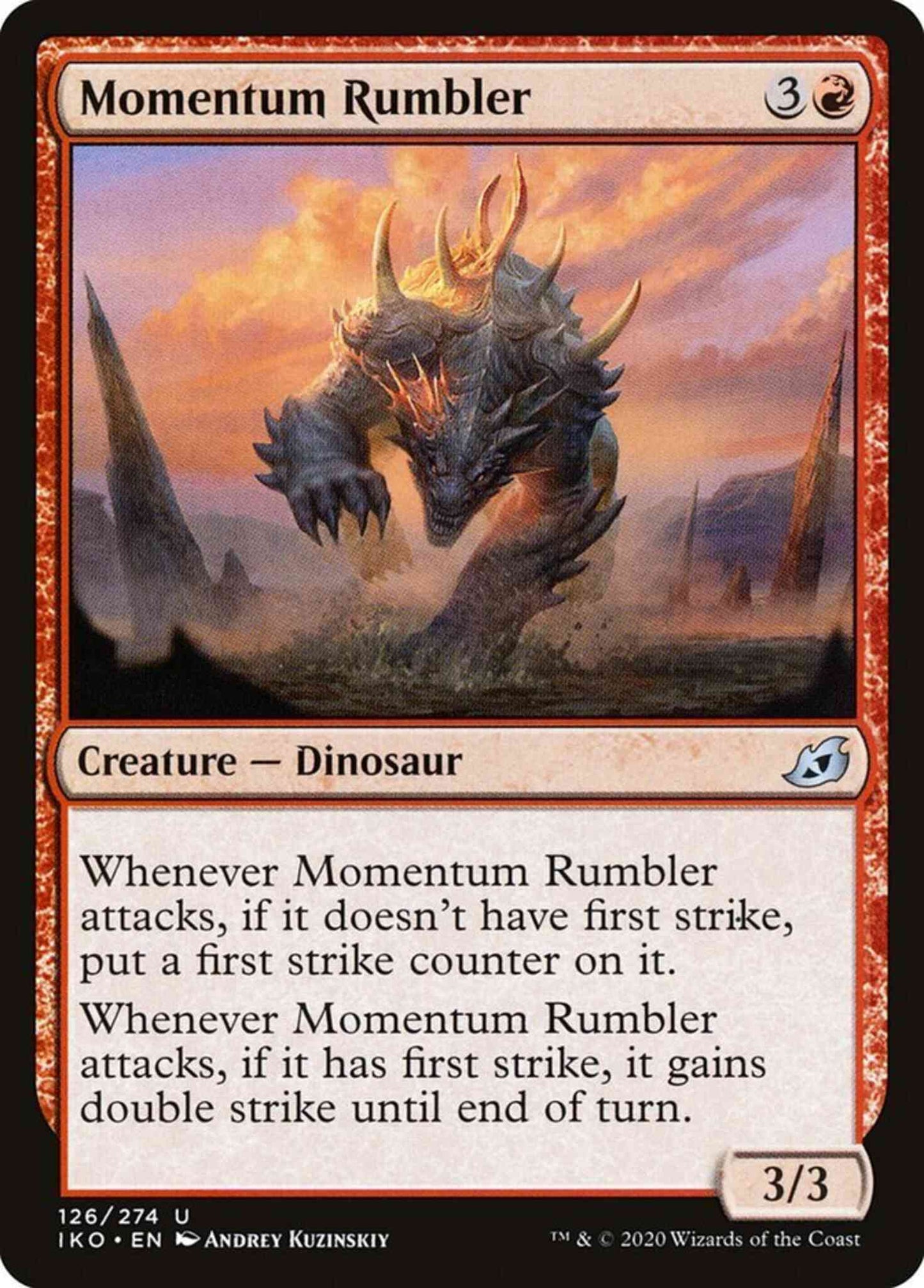 Momentum Rumbler [126] [Ikoria: Lair of Behemoths] [Non-Foil]