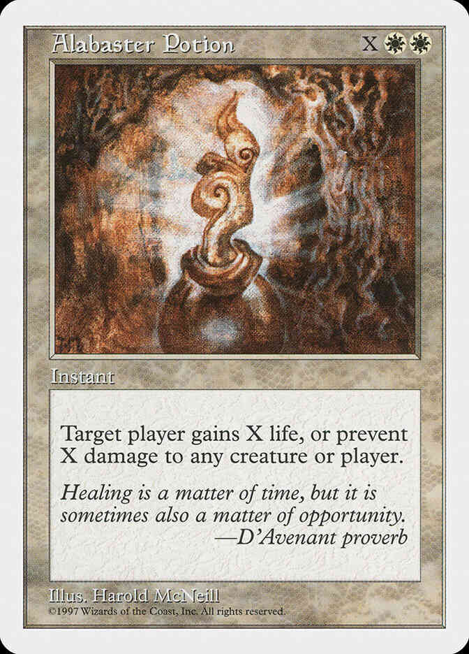 Alabaster Potion [3] [Fifth Edition] [Non-Foil]