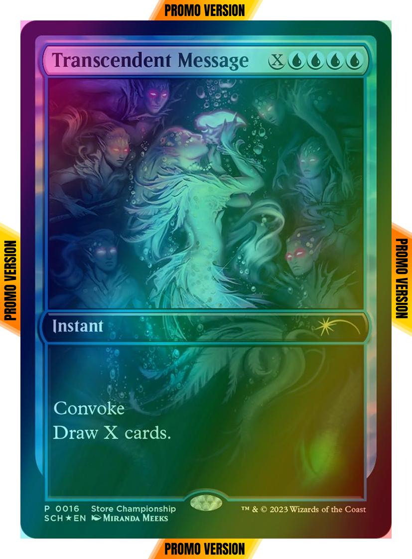 Transcendent Message [16] [Store Championships] [Foil]