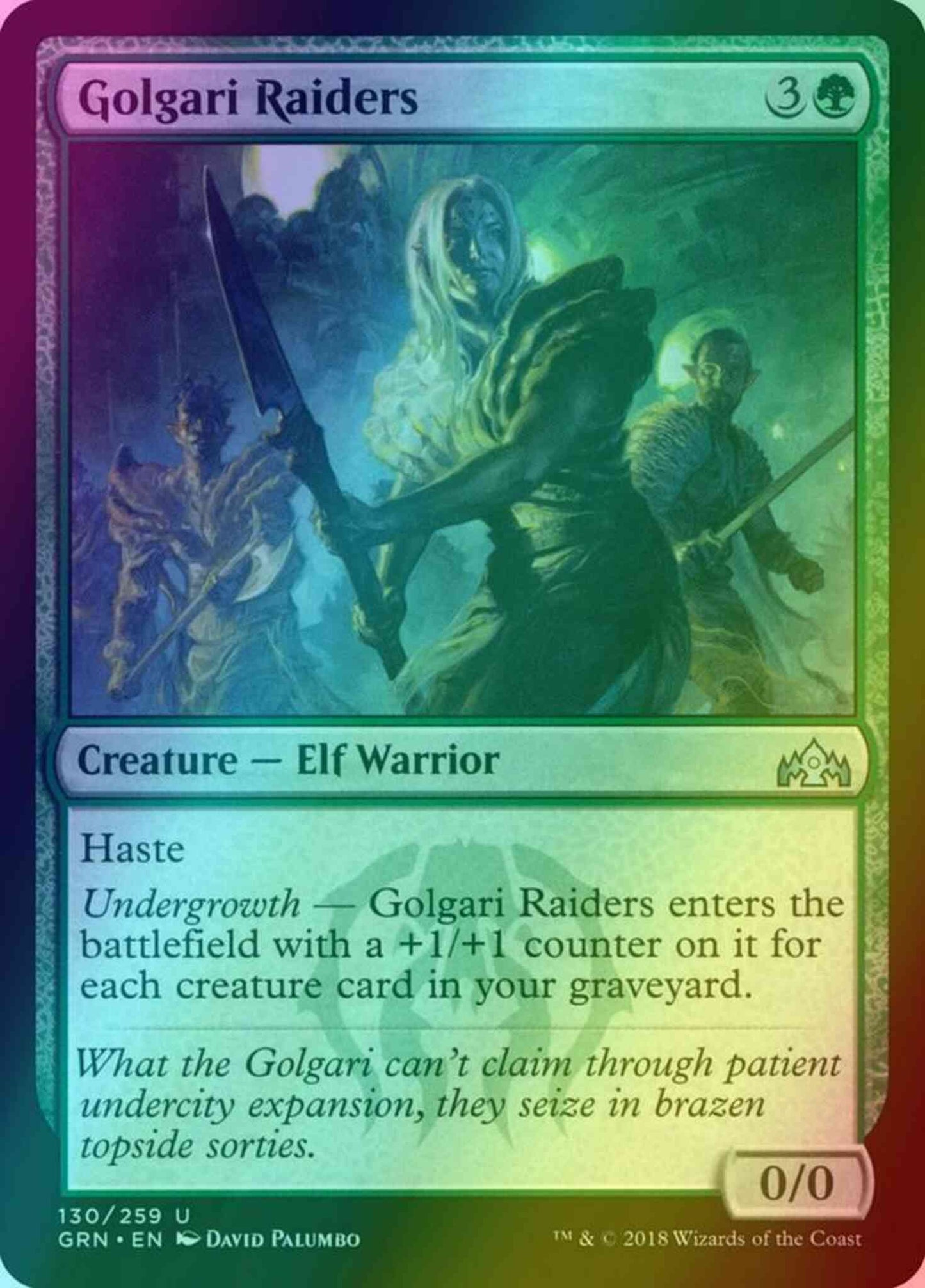 Golgari Raiders [130] [Guilds of Ravnica] [Foil]