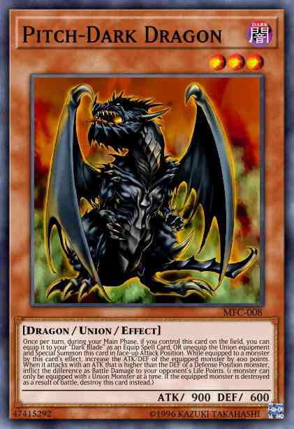Pitch-Dark Dragon - MFC-008 - Common - 1st Edition