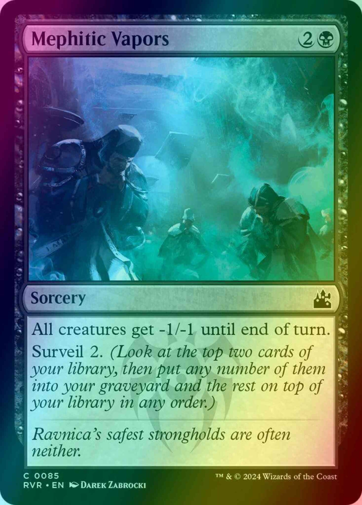 Mephitic Vapors [85] [Ravnica Remastered] [Foil]
