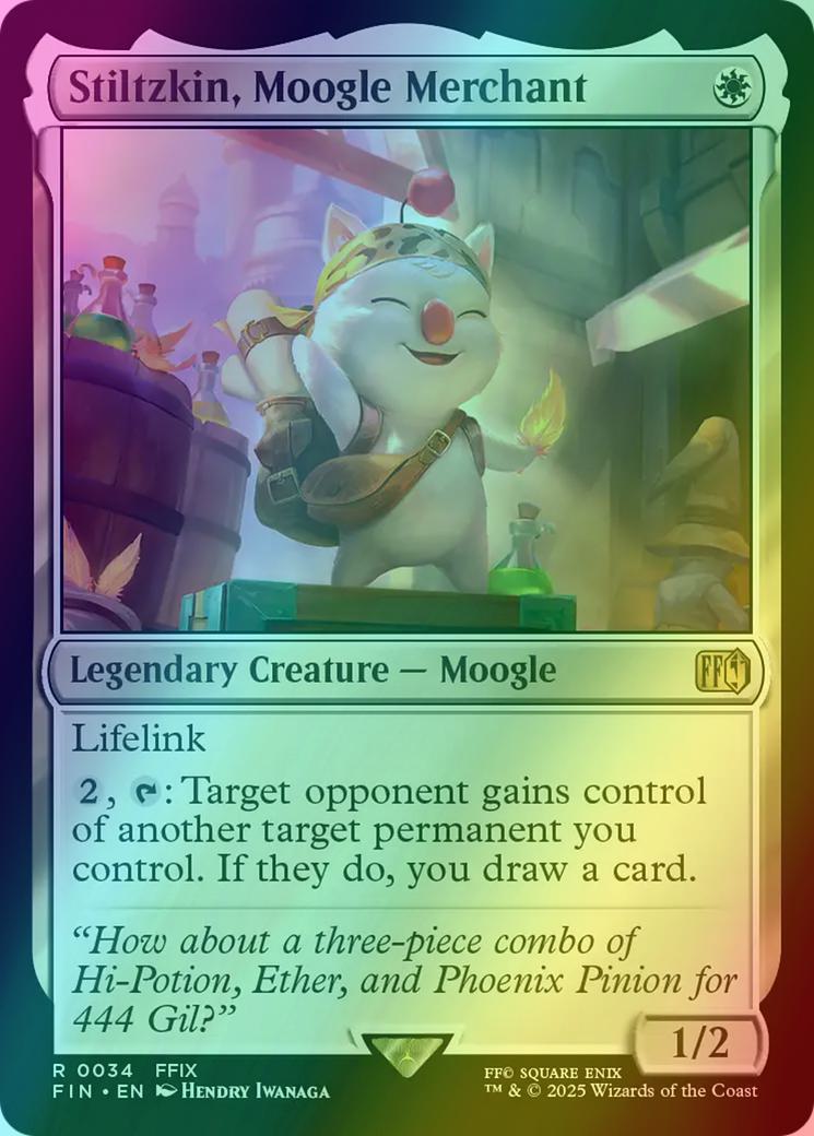 Stiltzkin, Moogle Merchant [34] [FINAL FANTASY] [Foil]