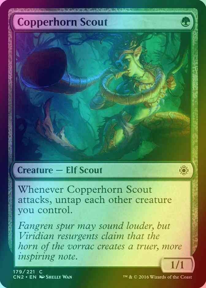 Copperhorn Scout [179] [Conspiracy Take The Crown] [Foil]