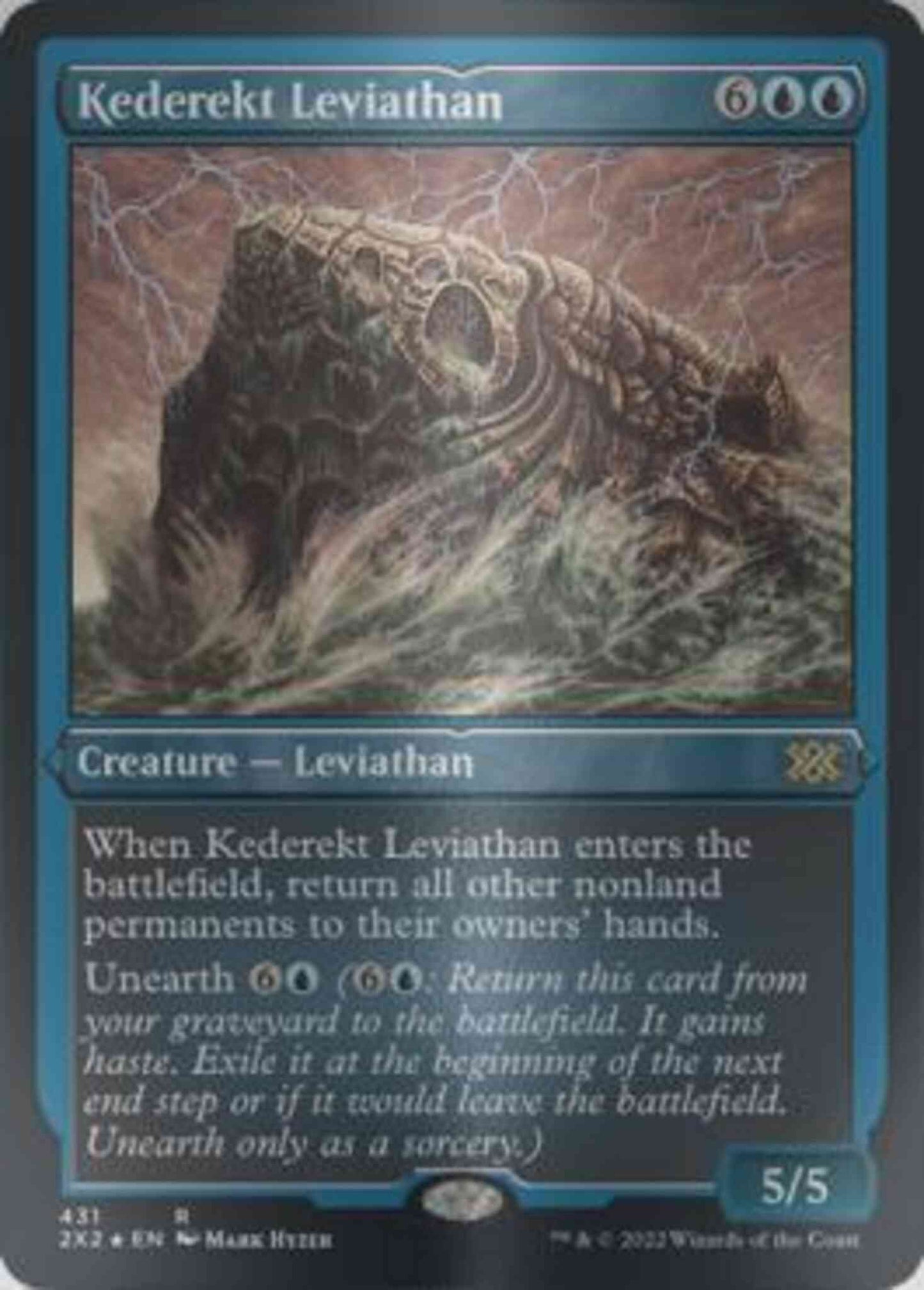 Kederekt Leviathan [431] [Double Masters 2022] [Etched Foil]