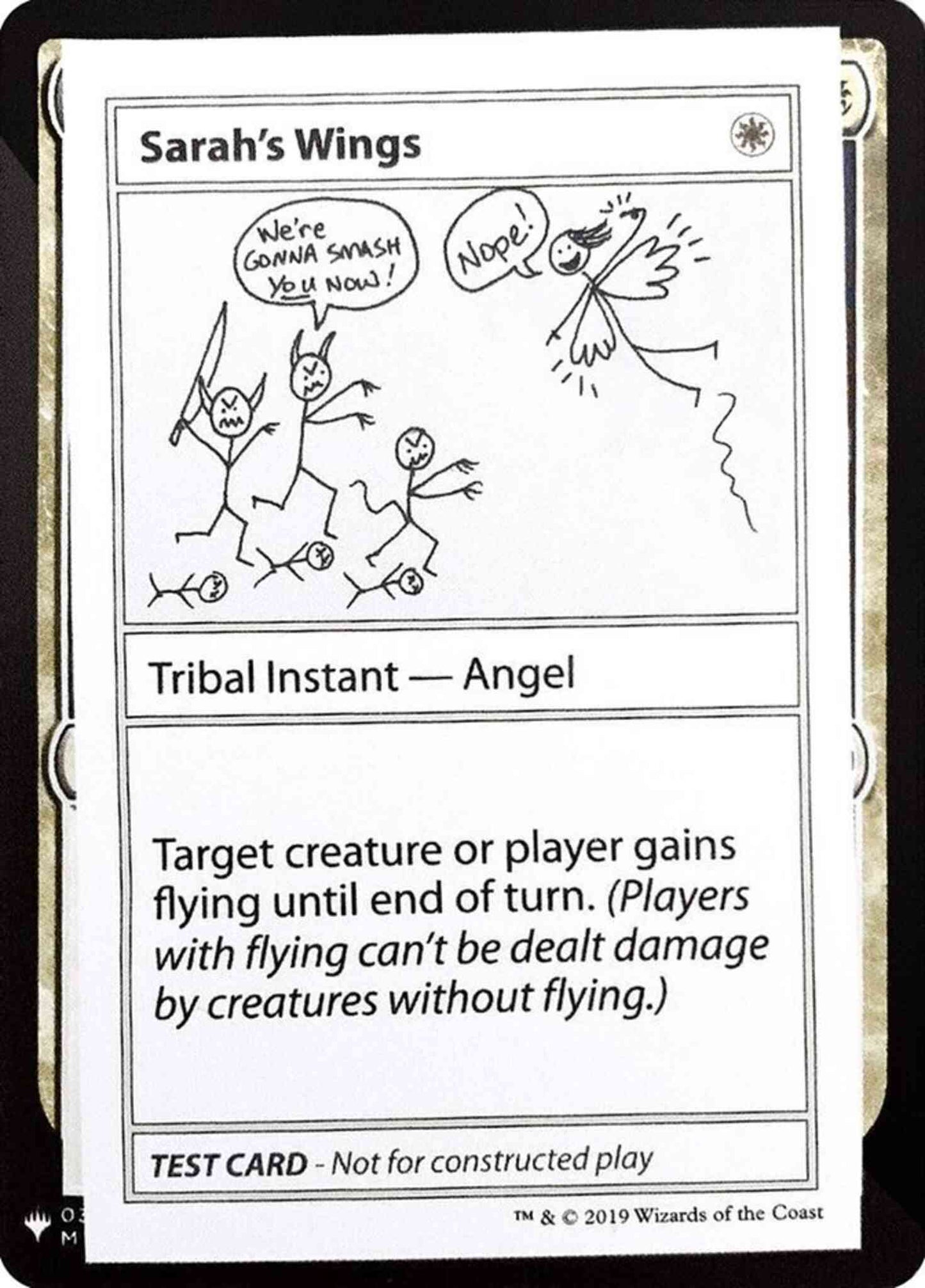 Sarah's Wings - Symbol [11] [Mystery Booster Playtest Cards 2019] [Non-Foil]