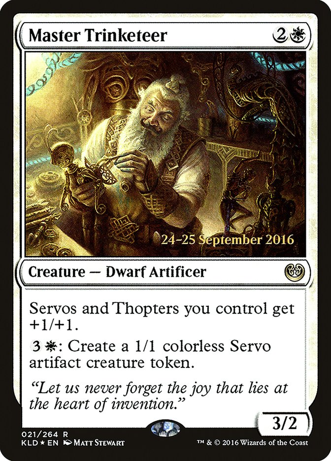 Master Trinketeer [21s] [Kaladesh Promos] [Foil]