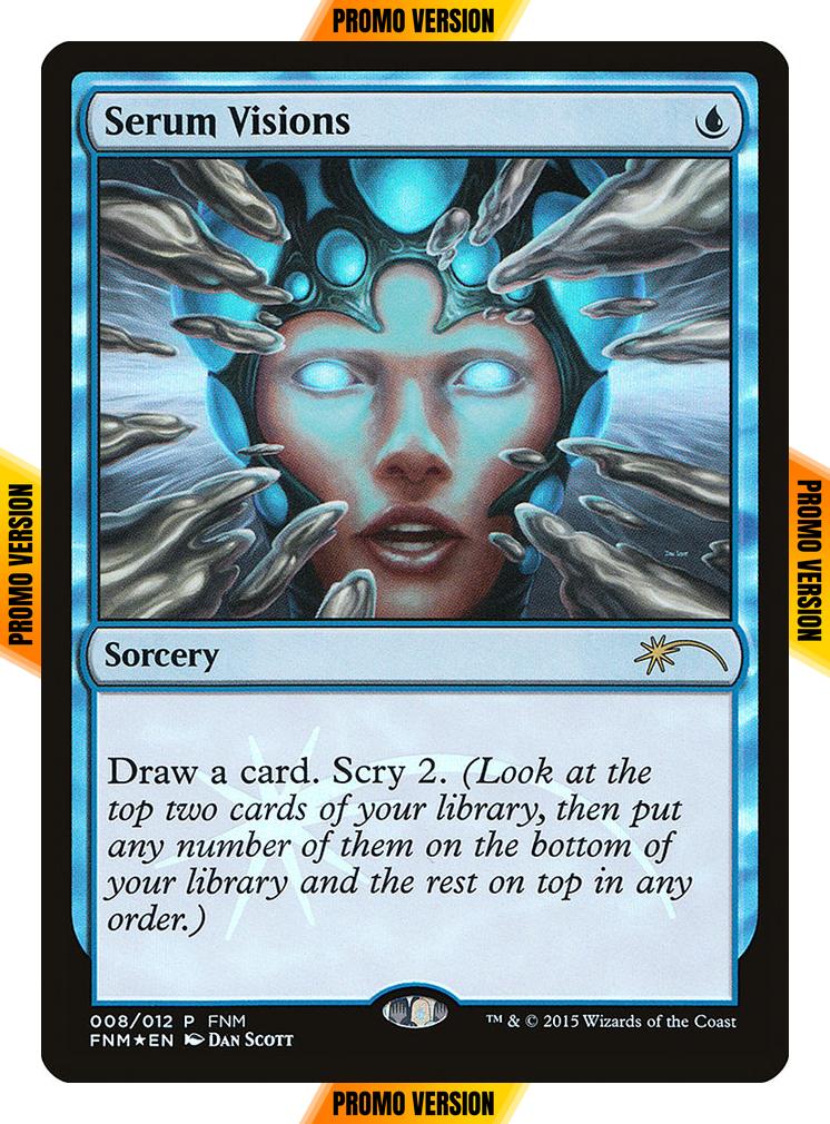 Serum Visions [8] [Friday Night Magic 2015] [Foil]