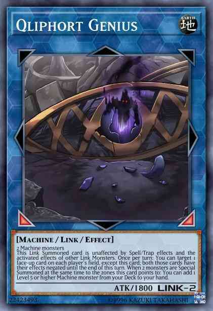 Qliphort Genius - DUPO-EN095 - Ultra Rare - 1st Edition