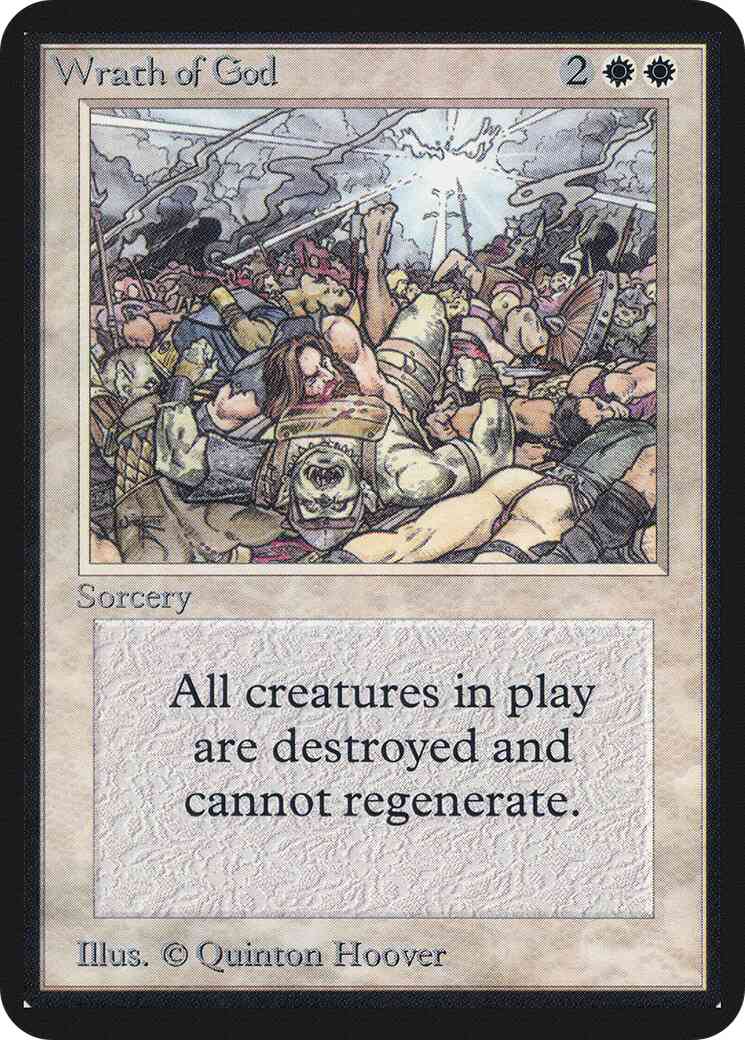 Wrath of God [45] [Limited Edition Alpha] [Non-Foil]