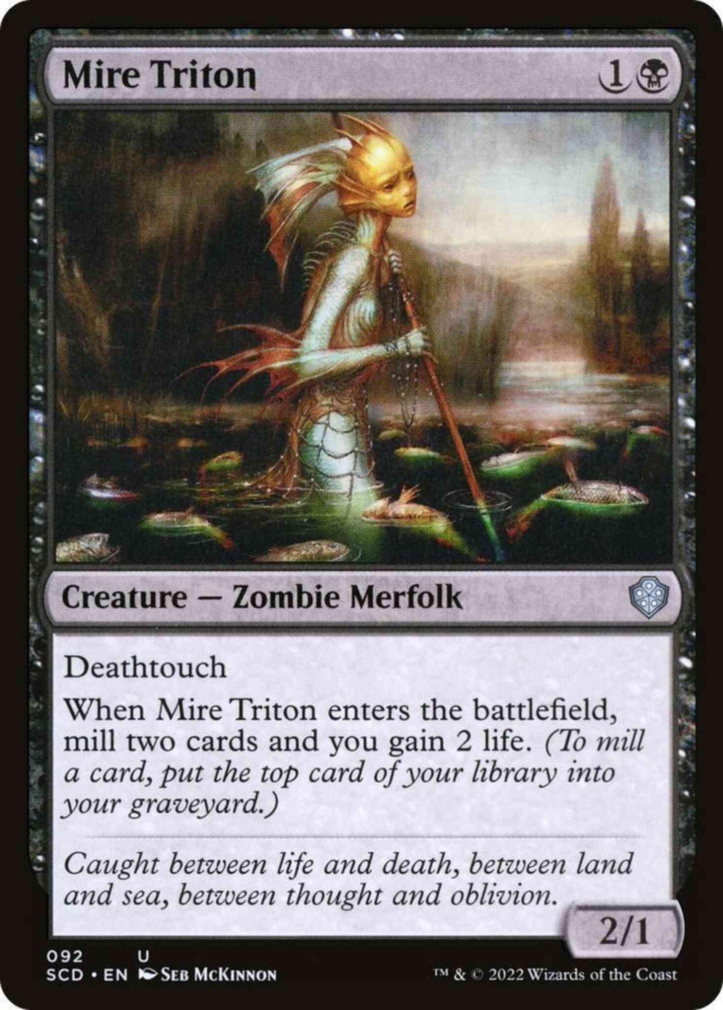 Mire Triton [92] [Starter Commander Decks] [Non-Foil]