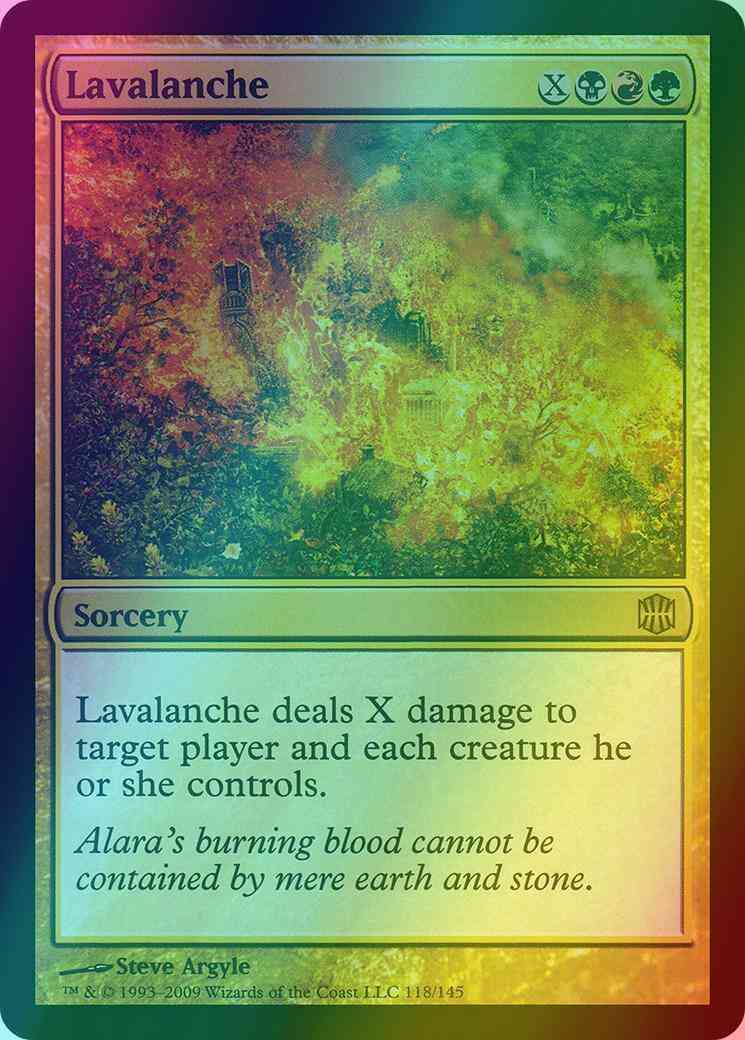 Lavalanche [118] [Alara Reborn] [Foil]