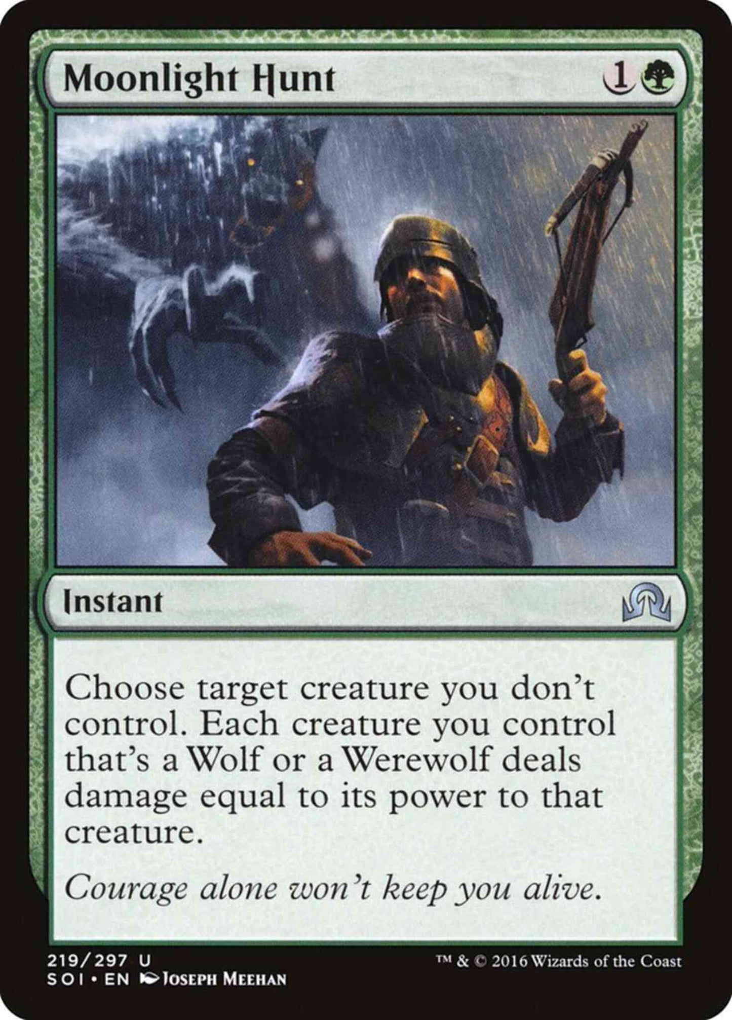 Moonlight Hunt [219] [Shadows over Innistrad] [Non-Foil]