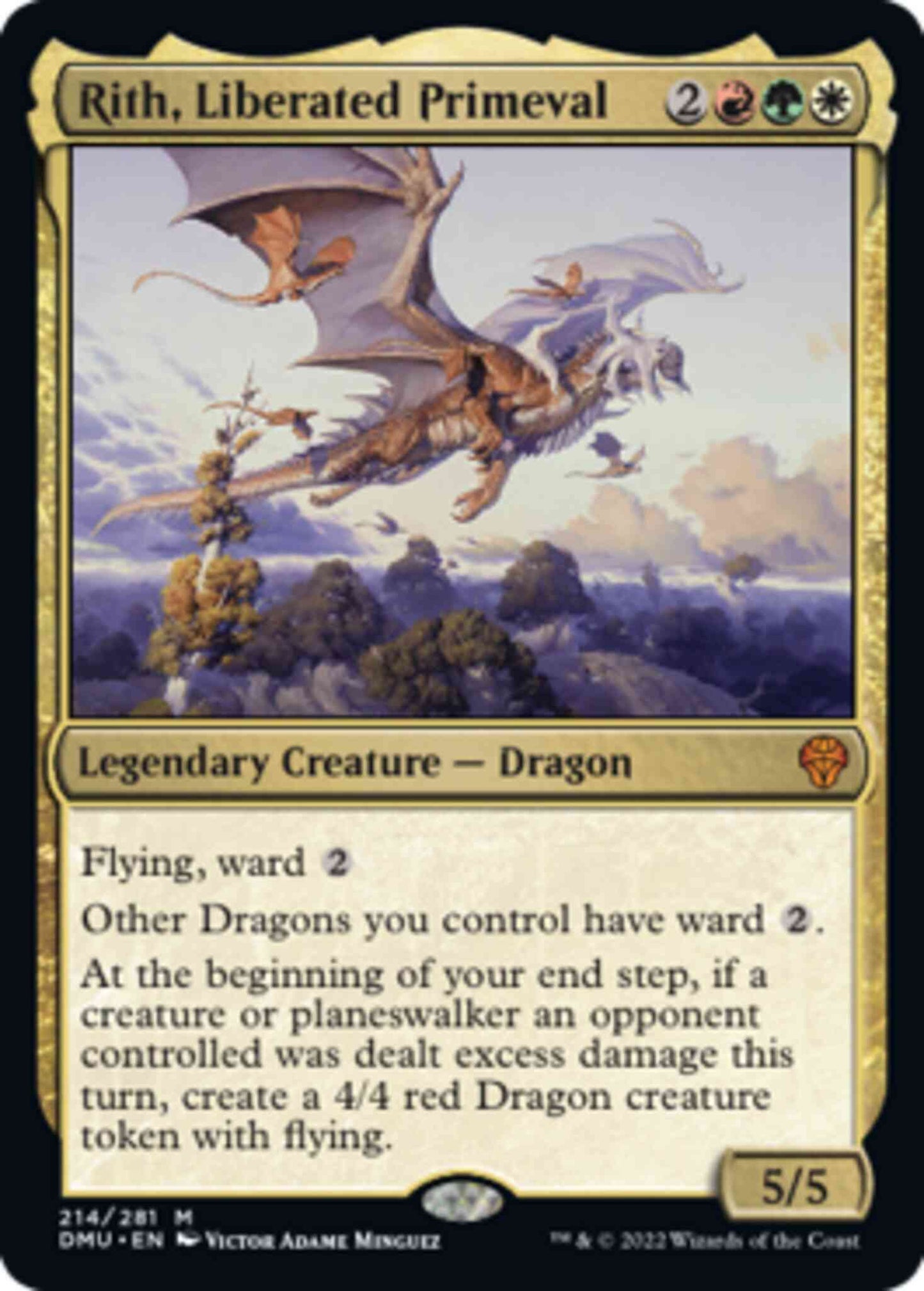 Rith, Liberated Primeval [214] [Dominaria United] [Non-Foil]