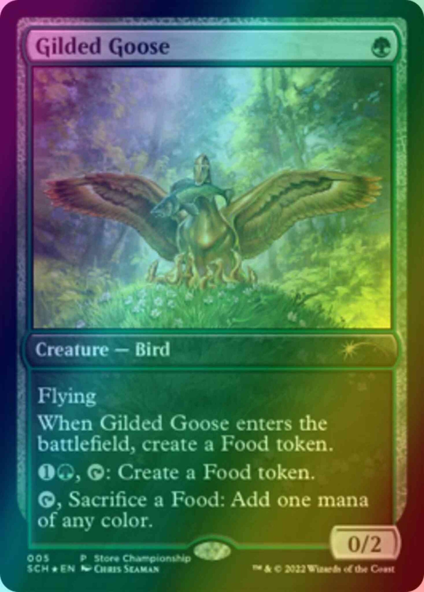 Gilded Goose [5] [Store Championships 2022] [Foil]