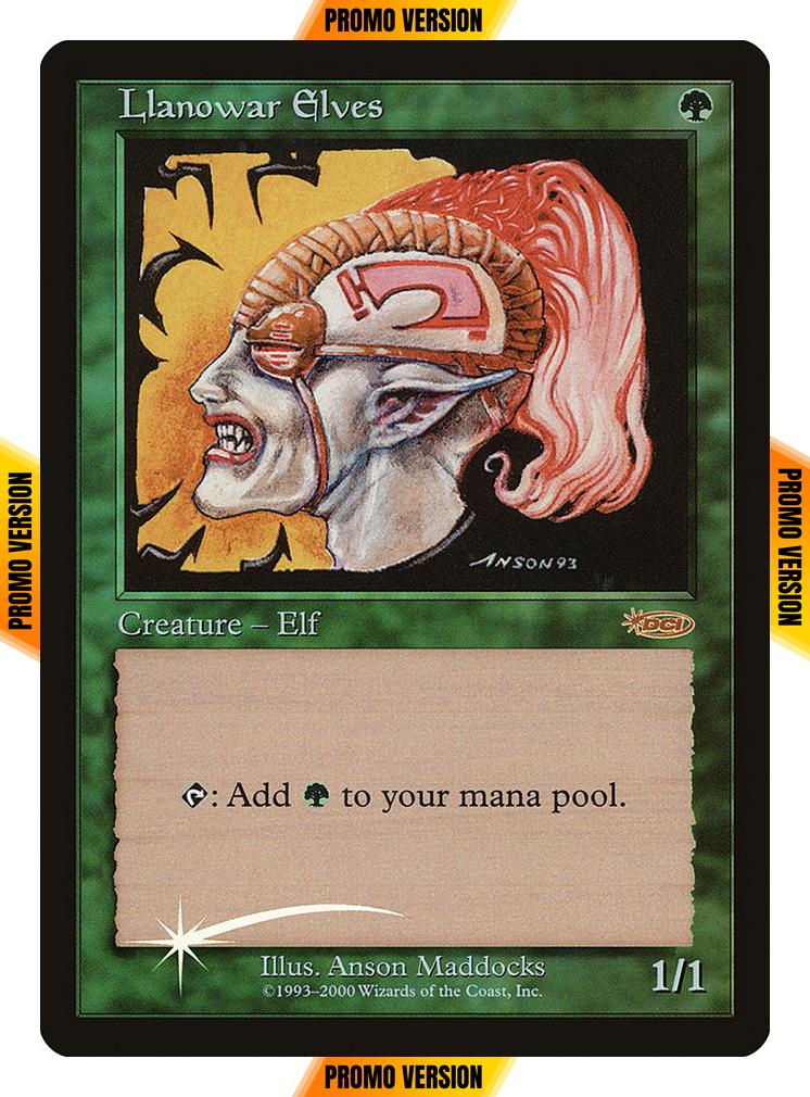 Llanowar Elves [11] [Friday Night Magic 2000] [Foil]