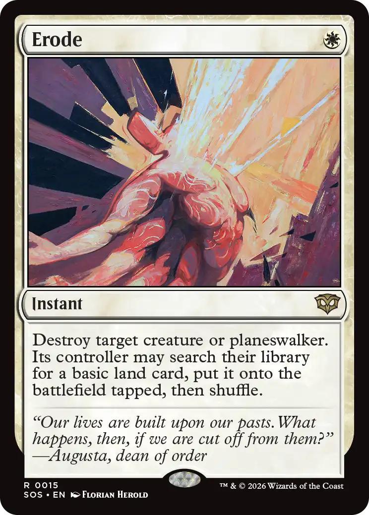 Erode [15] [Secrets of Strixhaven] [Non-Foil]