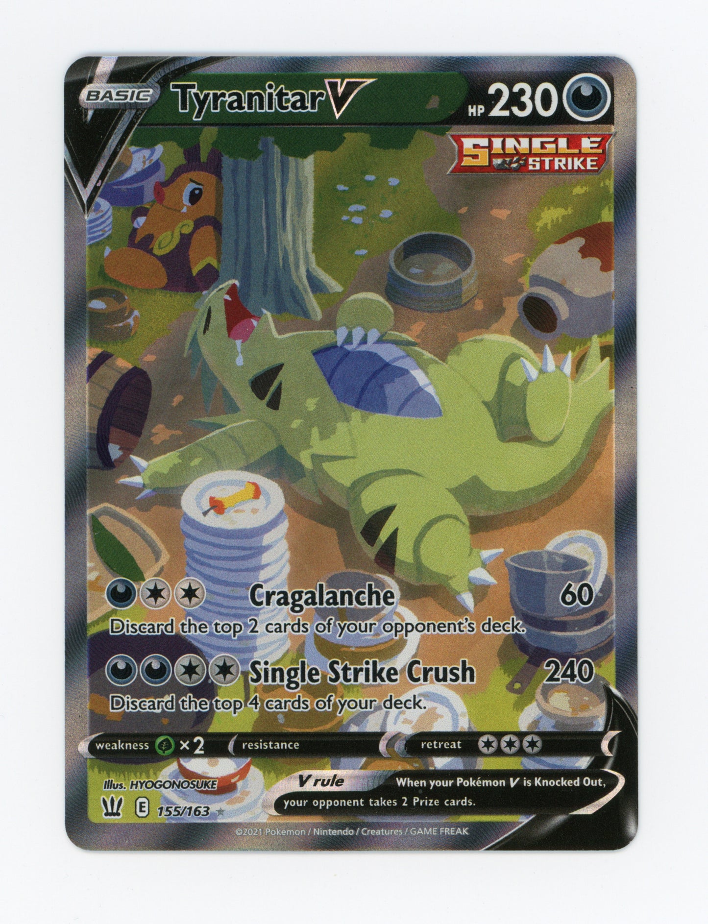 Tyranitar V — Rare Ultra — ID 19929