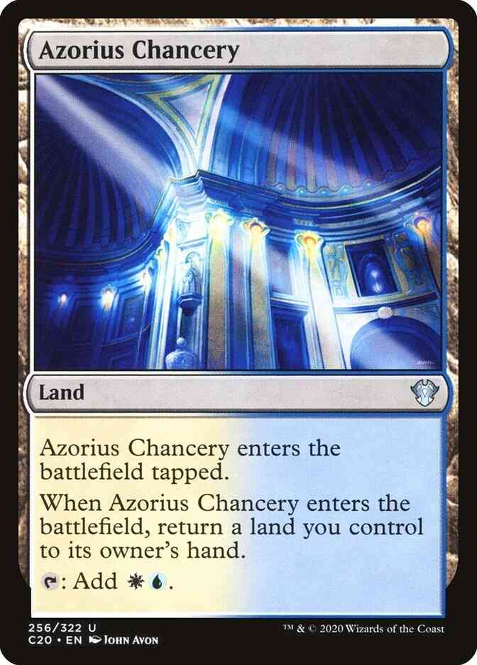 Azorius Chancery [256] [Commander 2020] [Non-Foil]