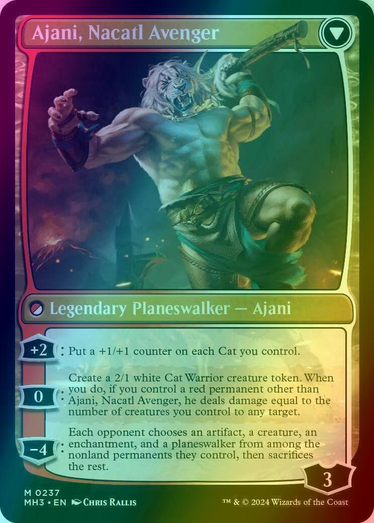 Ajani, Nacatl Pariah // Ajani, Nacatl Avenger [237] [Modern